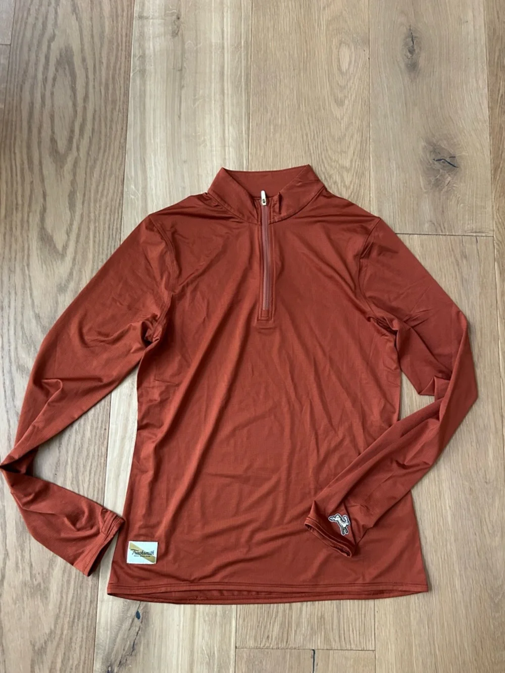 Tracksmith Twilight Long Sleeve Top - Spice - Picture 1 of 6